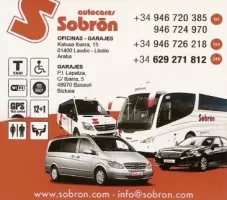 autocares sobrón Colaborador INDARTSU CLUB